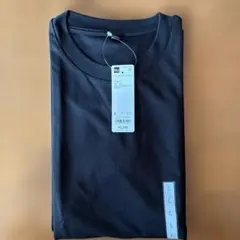 GU ドライポンチ Tシャツ L ブラック 未着用　タグ付き