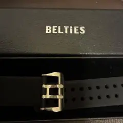 belties メタルギアシリコンバンド　シルバーブラック