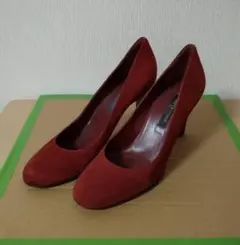 No.500 セルジオロッシ パンプス スエード 23.5