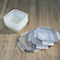 IKEA保存容器 3個セット タッパー 密閉容器