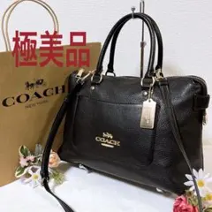 水原希子着用】COACH コーチ✨️ハドリー ホーボー 21 シボ革 レザー