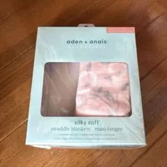aden + anais スワドルブランケット 1枚　新品　ピンク