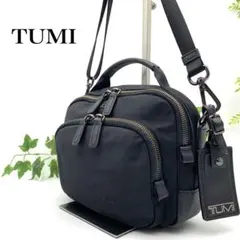 TUMI ナイロン 2WAY ショルダーバッグ 黒 軽量 ミニのサムネイル
