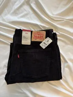 Levi's 565 ブラック W36 L32 コーデュロイ