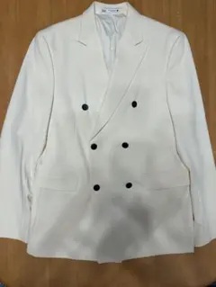 新品・未使用　ブレザー　ＺＡＲＡ　クリーム色　サイズ５２