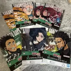 SAKAMOTO DAYS 一番くじ J賞 クリアファイル・ステッカー 7枚のサムネイル