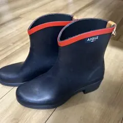 AIGLE ショートラバーブーツ　37サイズ