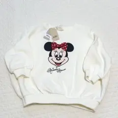 【新品未使用】リトシー　ミニー　トレーナー　90