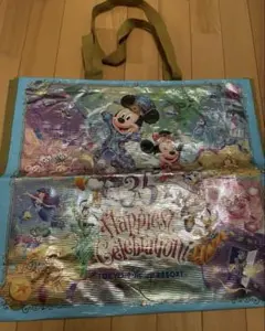 東京ディズニーランド35周年限定ショッピングバッグ　Lサイズ相当