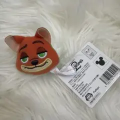 ズートピア２　ぬいぐるみフェイスリング　ニック