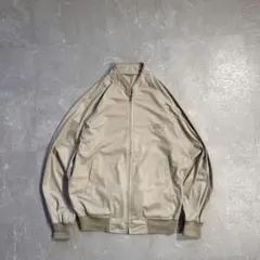 90s USA製 サテン ドリズラージャケット スイングトップ 古着 短丈 M