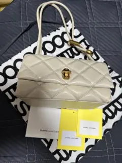 MARC JACOBS キルティング ハンドバッグ