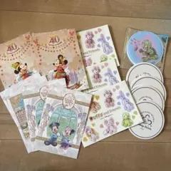 東京ディズニーランド 40周年 ポストカード コースターまとめ