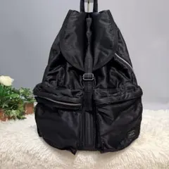 最安値【人気】希少 レア PORTER TANKER リュック ブラック