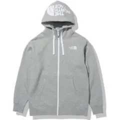 The North Face グレー フルジップ パーカー