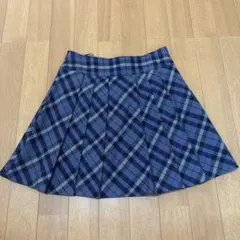 キッズ プリーツスカート チェック 150cm