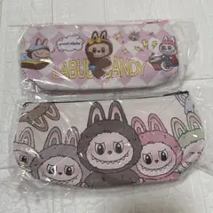 【新品】ラブブ　ペンケース　筆箱　ポーチ　LABUBU