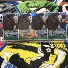 トラファルガー・ロー SR OP01-047 緑 ワンピカード