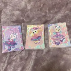 香港ディズニー コレクタブルカード ダッフィーフレンズセット