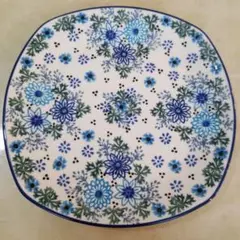 ポーリッシュポタリ―　プレート19.5cm　未使用
