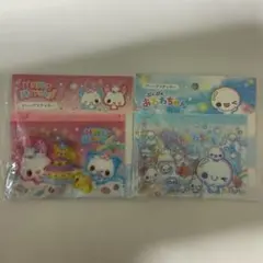 サンキューマート　ぷくぷくあわわちゃん　ハッピーマーチ　フレークステッカー