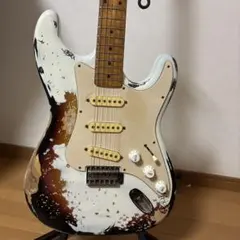 ストラトキャスター マルチレイヤー エレキギター レリック - メルカリ