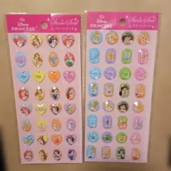 Seria　ディズニープリンセス　ストーンシール　2枚セット