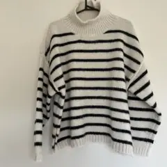 657) 新品　ラコレ　オーバーサイズ　ニット　セーター　ハイネック