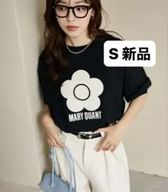 数量限定価格【新品】S 黒　マリークワント　Tシャツ　半袖　ブラックのサムネイル