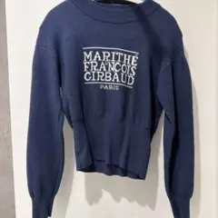 MARITHE FRANCOIS GIRBAUD 長袖セーター ネイビーのサムネイル