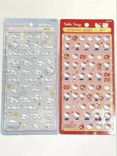 正規品 ボンボンドロップシール mini ハローキティ シナモロール
