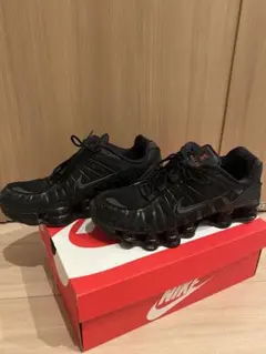 【完全正規品】Nike Shox TL ブラック スニーカー 27.5 箱付