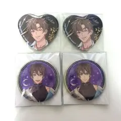 エイト 缶バッジ 4点セット ぬカニ NU:カーニバル 新世界狂歡