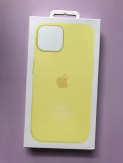iPhone 14 シリコーンケース　 カナリアイエロー