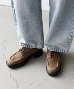 shiun COW LEATHER U-TIP DERBY 39 - メルカリ