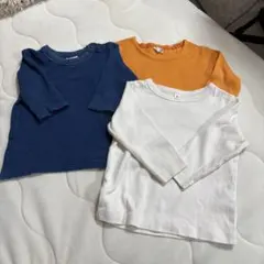 80長袖Tシャツ3枚セット
