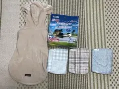 フード付き犬服 ＤＭサイズ と マナーウエアsサイズ7枚のセット