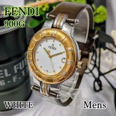 良品 FENDIレディース腕時計2000Gホワイト エレガント キュート伊太利