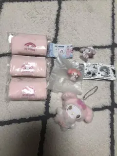 新品　ガチャガチャ　マイメロディー　6点セット