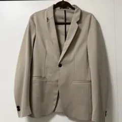 ZARA ベージュ テーラードジャケット