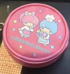キキララ　リトルツインスターズ　円形ポーチ　丸型ポーチ　サンリオ　しまむら