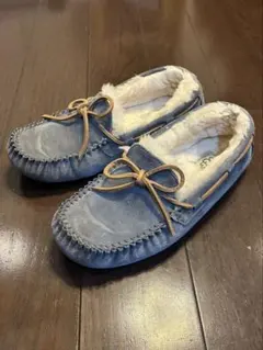 UGG グレー スエード モカシン