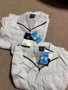 自重堂　作業服　夏用　L　2枚セットのサムネイル