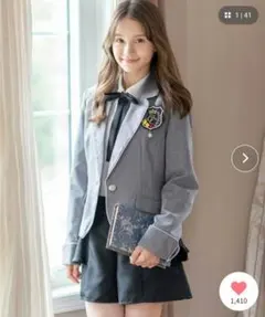 卒業式 Catherine Cottage スーツブレザー 150 キュロット