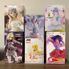 【新品未開封】 美少女 プライズフィギュア まとめ売り 6点セット