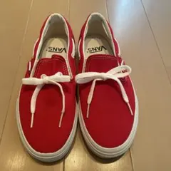 VANS 슬립온 레드