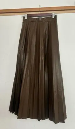レザー ロングスカート