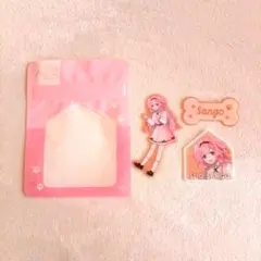 周央サンゴ にじさんじ わんにゃんdays vol.2 クリアステッカーセット