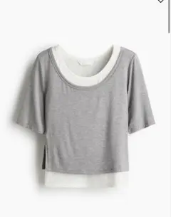 【新品】h&m レイヤードトップスのサムネイル