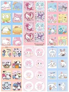 フレークシール１００枚 サンリオ
